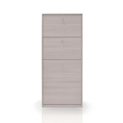 Bissolo Casa Scarpiere<Scarpiera salvaspazio in olmo chiaro: scarpiera salvaspazio 63x18 cm