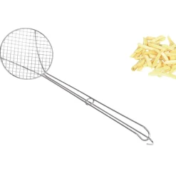 Bissolo Casa Accessori Vari Utensili Da Cucina<SCHIUMAROLA IN FILO DI FERRO CROMATA 18CM