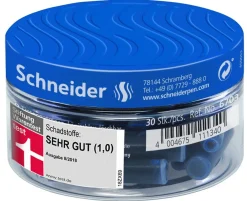 Bissolo Casa Penne Penne A Sfera<SCHNEIDER - SET 30 CARTUCCE BLU: vendita online SCHNEIDER - SET 30 CARTUCCE BLU in offerta