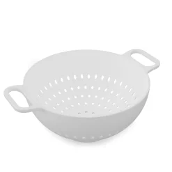 Bissolo Casa Accessori Vari Manodomestici<SCOLAPASTA LINEA HELM LARGE IN MELAMINA BIANCO DIAM. 30CM