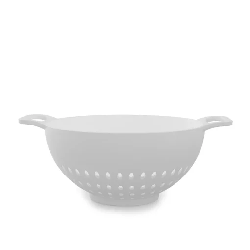 Bissolo Casa Accessori Vari Manodomestici<SCOLAPASTA LINEA HELM LARGE IN MELAMINA BIANCO DIAM. 30CM