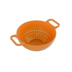 Bissolo Casa Accessori Vari Manodomestici<SCOLAPASTA LINEA HELM SMALL IN MELAMINA ARANCIO DIAM. 20CM