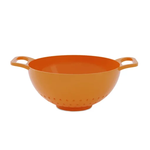 Bissolo Casa Accessori Vari Manodomestici<SCOLAPASTA LINEA HELM SMALL IN MELAMINA ARANCIO DIAM. 20CM