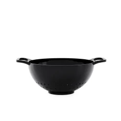 Bissolo Casa Accessori Vari Manodomestici<SCOLAPASTA LINEA HELM SMALL IN MELAMINA NERO DIAM. 20CM