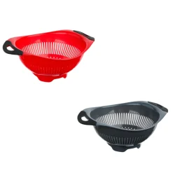 Bissolo Casa Accessori Vari Manodomestici<SCOLAPASTE CON MANICI IN TPR 31.6X24.3 H. 12.5CM 2.5LT ASSORTITO