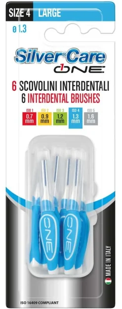 Bissolo Casa Igiene Personale Spazzolini E Ricambi|Igiene Spazzolini E Ricambi<SCOVOLINO INTERDENTALE LARGE SILVER CARE ONE: vendita online SCOVOLINO INTERDENTALE LARGE SILVER CARE ONE in offerta