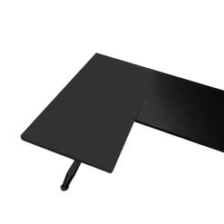 Bissolo Casa Scrivanie E Porta Pc|Scrivanie E Porta Pc<SCRIVANIA CM 140 LAMINATO E METALLO NERO: vendita online SCRIVANIA CM 140 LAMINATO E METALLO NERO in offerta
