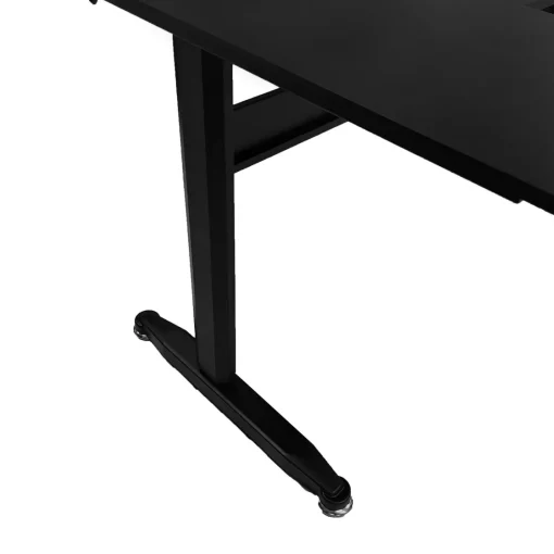 Bissolo Casa Scrivanie E Porta Pc|Scrivanie E Porta Pc<SCRIVANIA CM 140 LAMINATO E METALLO NERO: vendita online SCRIVANIA CM 140 LAMINATO E METALLO NERO in offerta