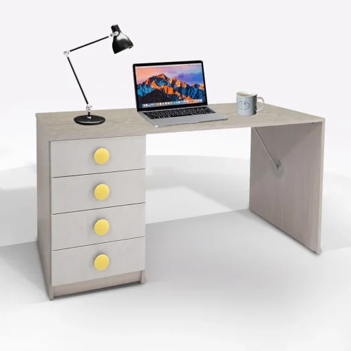 Bissolo Casa Scrivanie E Porta Pc<SCRIVANIA MOD.FLY 150X58 H. 73,7 CENERE WOOD E CALCE : vendita online SCRIVANIA MOD.FLY 150X58 H. 73,7 CENERE WOOD E CALCE in offerta