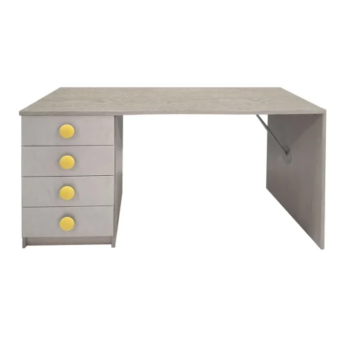 Bissolo Casa Scrivanie E Porta Pc<SCRIVANIA MOD.FLY 150X58 H. 73,7 CENERE WOOD E CALCE : vendita online SCRIVANIA MOD.FLY 150X58 H. 73,7 CENERE WOOD E CALCE in offerta