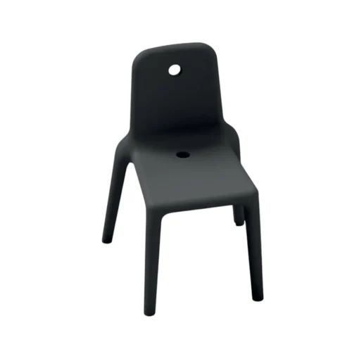 Bissolo Casa Sedie In Plastica E Resina<Sedia da giardino in polietilene antracite: Serie Mellow