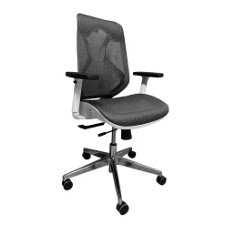 Bissolo Casa Sedie Ufficio|Sedie Da Ufficio<SEDIA DAFNE PLUS L WHITE GRIGIO E BIANCA: vendita online SEDIA DAFNE PLUS L WHITE GRIGIO E BIANCA in offerta