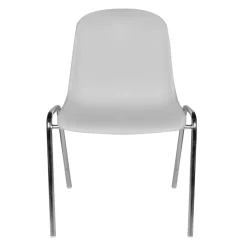 Bissolo Casa Sedie Moderne<sedia elena in plastica grigio chiaro ELENA2