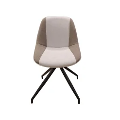 Bissolo Casa Sedie Moderne<SEDIA GIREVOLE METALLO NERO E TESSUTO BICOLORE : vendita online SEDIA GIREVOLE METALLO NERO E TESSUTO BICOLORE in offerta