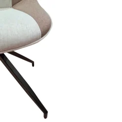 Bissolo Casa Sedie Moderne<SEDIA GIREVOLE METALLO NERO E TESSUTO BICOLORE : vendita online SEDIA GIREVOLE METALLO NERO E TESSUTO BICOLORE in offerta