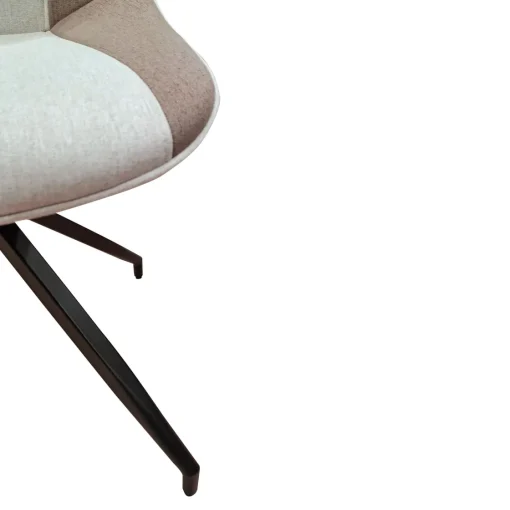Bissolo Casa Sedie Moderne<SEDIA GIREVOLE METALLO NERO E TESSUTO BICOLORE : vendita online SEDIA GIREVOLE METALLO NERO E TESSUTO BICOLORE in offerta