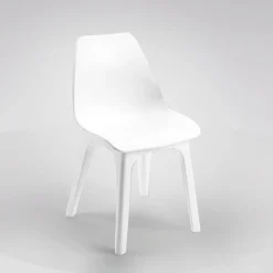 Bissolo Casa Sedie Moderne<Sedia in Polipropilene Bianca 81cm: modello Eolo