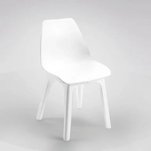 Bissolo Casa Sedie Moderne<Sedia in Polipropilene Bianca 81cm: modello Eolo