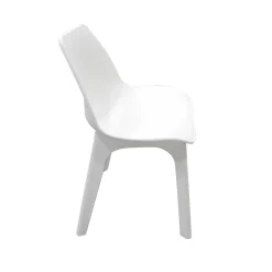 Bissolo Casa Sedie Moderne<Sedia in Polipropilene Bianca 81cm: modello Eolo