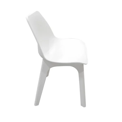 Bissolo Casa Sedie Moderne<Sedia in Polipropilene Bianca 81cm: modello Eolo