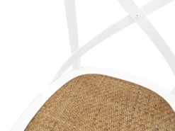 Bissolo Casa Sedie Classiche<SEDIA LACCATA BIANCA CON FONDELLO IN RATTAN : vendita online SEDIA LACCATA BIANCA CON FONDELLO IN RATTAN in offerta