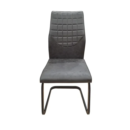 Bissolo Casa Sedie Moderne<SEDIA MOD. ALYSSA METALLO NERO E TESSUTO VINTAGE GRIGIO: vendita online SEDIA MOD. ALYSSA METALLO NERO E TESSUTO VINTAGE GRIGIO in offerta