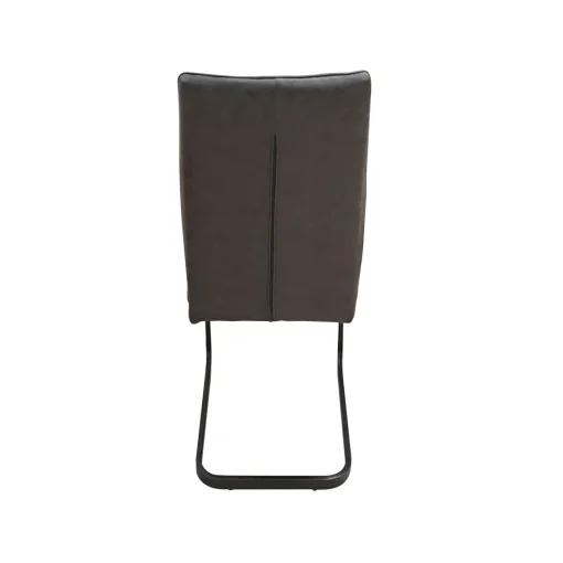 Bissolo Casa Sedie Moderne<SEDIA MOD. ALYSSA METALLO NERO E TESSUTO VINTAGE GRIGIO: vendita online SEDIA MOD. ALYSSA METALLO NERO E TESSUTO VINTAGE GRIGIO in offerta
