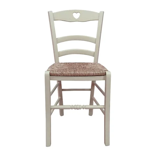Bissolo Casa Sedie Classiche<SEDIA MOD. CUORE IN LEGNO SABBIA CON FONDELLO IN PAGLIA: vendita online SEDIA MOD. CUORE IN LEGNO SABBIA CON FONDELLO IN PAGLIA in offerta