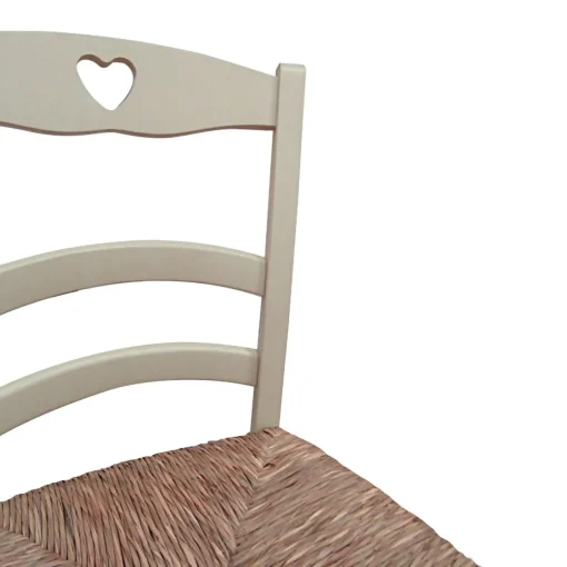 Bissolo Casa Sedie Classiche<SEDIA MOD. CUORE IN LEGNO SABBIA CON FONDELLO IN PAGLIA: vendita online SEDIA MOD. CUORE IN LEGNO SABBIA CON FONDELLO IN PAGLIA in offerta