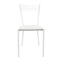 Bissolo Casa Sedie Moderne<SEDIA MOD. LUNA METALLO BIANCO E FONDELLO IN LEGNO QUERCIA BIANCO: vendita online SEDIA MOD. LUNA METALLO BIANCO E FONDELLO IN LEGNO QUERCIA BIANCO in offerta