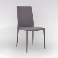 Bissolo Casa Sedie Moderne<SEDIA MOD. RITA IN PU GRIGIO: vendita online SEDIA MOD. RITA IN PU GRIGIO in offerta