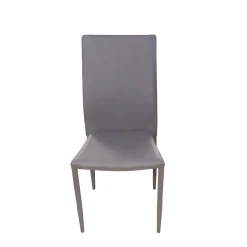 Bissolo Casa Sedie Moderne<SEDIA MOD. RITA IN PU GRIGIO: vendita online SEDIA MOD. RITA IN PU GRIGIO in offerta