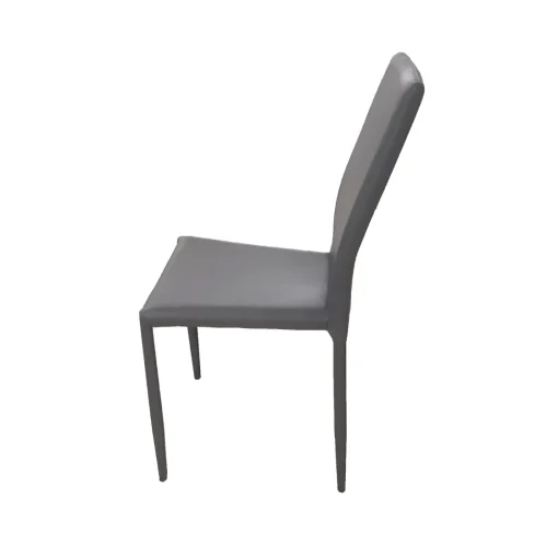 Bissolo Casa Sedie Moderne<SEDIA MOD. RITA IN PU GRIGIO: vendita online SEDIA MOD. RITA IN PU GRIGIO in offerta