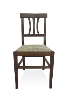 Bissolo Casa Sedie Classiche<SEDIA MOD. SILVIA IN LEGNO NOCE CON FONDELLO IN PAGLIA: vendita online SEDIA MOD. SILVIA IN LEGNO NOCE CON FONDELLO IN PAGLIA in offerta