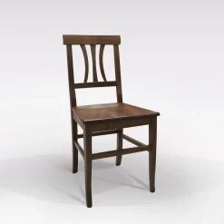 Bissolo Casa Sedie Classiche<SEDIA MOD. SILVIA IN LEGNO TUTTO NOCE CON FONDELLO IN LEGNO: vendita online SEDIA MOD. SILVIA IN LEGNO TUTTO NOCE CON FONDELLO IN LEGNO in offerta