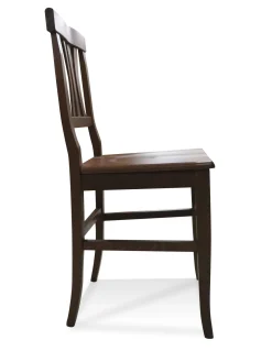 Bissolo Casa Sedie Classiche<SEDIA MOD. SILVIA IN LEGNO TUTTO NOCE CON FONDELLO IN LEGNO: vendita online SEDIA MOD. SILVIA IN LEGNO TUTTO NOCE CON FONDELLO IN LEGNO in offerta