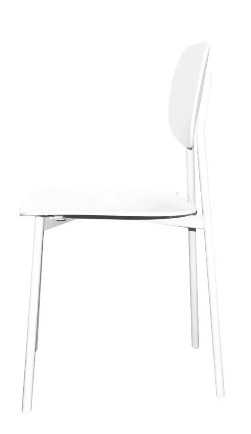 Bissolo Casa Sedie Moderne<SEDIA MOD. TATA YOUNG IN METALLO BIANCO E SEDUTA BIANCA: vendita online SEDIA MOD. TATA YOUNG IN METALLO BIANCO E SEDUTA BIANCA in offerta