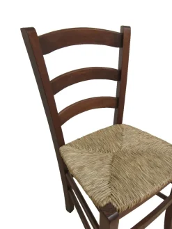 Bissolo Casa Sedie Classiche<SEDIA MOD. VENEZIA IN LEGNO NOCE CON FONDELLO IN PAGLIA: vendita online SEDIA MOD. VENEZIA IN LEGNO NOCE CON FONDELLO IN PAGLIA in offerta
