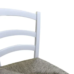 Bissolo Casa Sedie Classiche<SEDIA MOD. VENEZIA IN LEGNO BIANCO CON FONDELLO IN PAGLIA: vendita online SEDIA MOD. VENEZIA IN LEGNO BIANCO CON FONDELLO IN PAGLIA in offerta