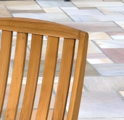 Bissolo Casa Sedie In Legno<Sedia pieghevole con braccioli in legno per giardino: modello navis