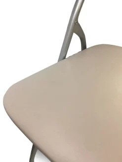 Bissolo Casa Sedie Pieghevoli<SEDIA PIEGHEVOLE METALLO E PVC SABBIA: vendita online SEDIA PIEGHEVOLE METALLO E PVC SABBIA in offerta