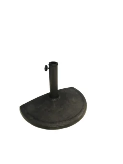 Bissolo Casa Basi Per Ombrellone<Semi base per ombrellone in resina: semibase ombrellone nero