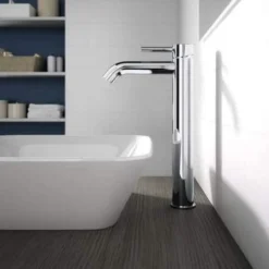 Bissolo Casa Rubinetti<SERIE CERALINE - MISCELATORE LAVABO ALTO CROMATO