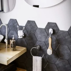 Bissolo Casa Porta Spazzolini<SERIE LINK - BICCHIERE PORTASPAZZOLINI TRASPARENTE