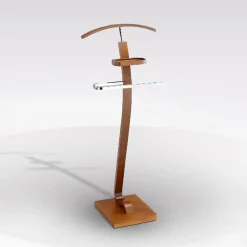 Bissolo Casa Appendiabiti E Servomuti<SERVOMUTO CASALE IN LEGNO MASSELLO NOCE: vendita online SERVOMUTO CASALE IN LEGNO MASSELLO NOCE in offerta