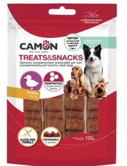 Bissolo Casa Cibi Cane<SET 4 BARRETTE DI ANATRA PORZIONABILE 100GR: vendita online SET 4 BARRETTE DI ANATRA PORZIONABILE 100GR in offerta