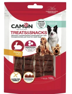 Bissolo Casa Cibi Cane<SET 4 BARRETTE DI CONIGLIO PORZIONABILE 100GR: vendita online SET 4 BARRETTE DI CONIGLIO PORZIONABILE 100GR in offerta