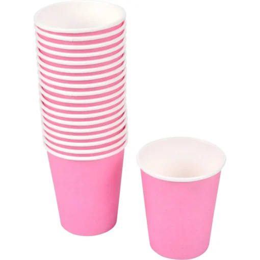 Bissolo Casa Usa E Getta Bicchieri|Party Bicchieri Usa E Getta<SET 20 BICCHIERI DI CARTA VITAMINE 23CL ROSA