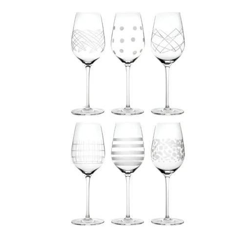 Bissolo Casa Bicchieri Calici<SET 6 CALICI DA VINO LINEA MIXO 500ML