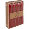 Bissolo Casa Candele<SET 10 CANDELE HUGO ROSSE H 16CM: vendita online SET 10 CANDELE HUGO ROSSE H 16CM in offerta